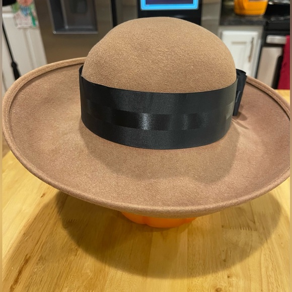 Geo W. Bollman & Co.| Vintage Doeskin Wool Felt Hat with Bow accents - Picture 11 of 14